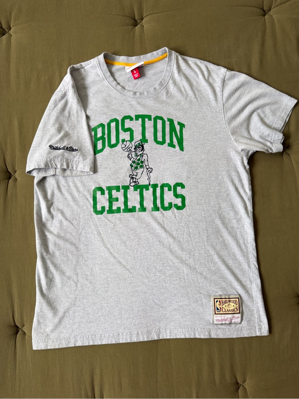Bodega Boston Celtics Grey Shirt Large